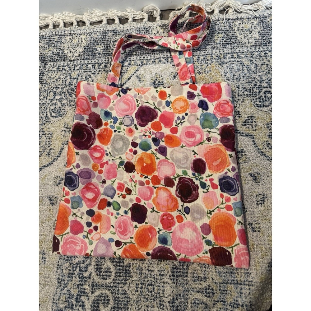 Kate Spade Canvas Floral Tote Multicolor